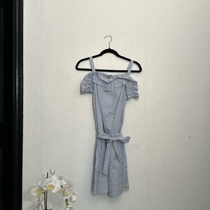 NWT Mayoral blue and white stripped dress. Great for spring and summer.